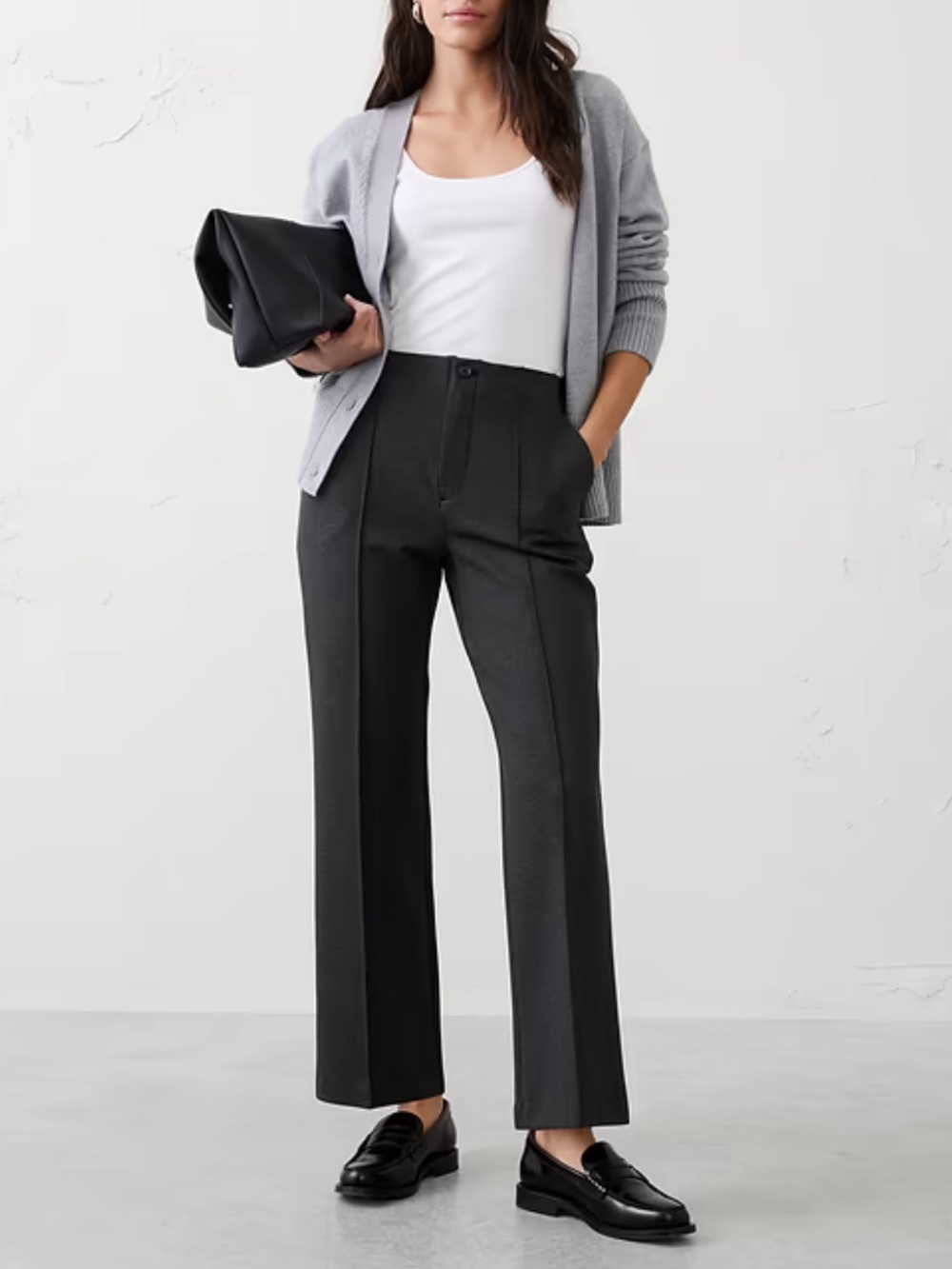 NWT Banana Republic High-Rise Ponte Skinny Pant